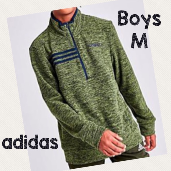 adidas Other - NWT Boys Adidas half zip sweatshirt - M